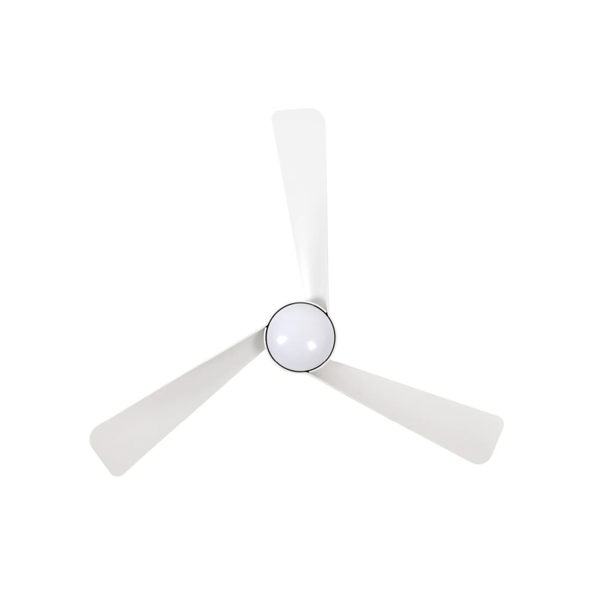 Lucci Air 21617049 - LED Dimmable Ceiling Fan OSPREY 1xGX53/12W/230V Ø 132 cm White + Remote Control