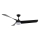 Lucci Air 21617149 - OSPREY LED Dimmable Ceiling Fan 1xGX53/12W/230V, Ø 132 cm, Black + Remote Control