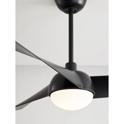 Lucci Air 21617149 - OSPREY LED Dimmable Ceiling Fan 1xGX53/12W/230V, Ø 132 cm, Black + Remote Control