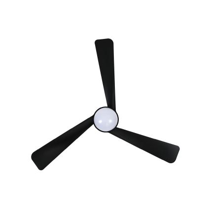 Lucci Air 21617149 - OSPREY LED Dimmable Ceiling Fan 1xGX53/12W/230V, Ø 132 cm, Black + Remote Control