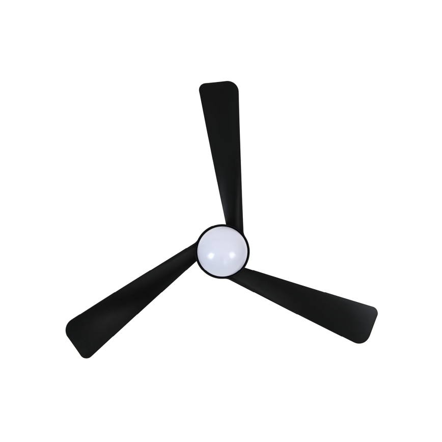 Lucci Air 21617149 - OSPREY LED Dimmable Ceiling Fan 1xGX53/12W/230V, Ø 132 cm, Black + Remote Control