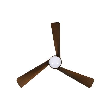 Lucci Air 21617249 - Dimmable LED Ceiling Fan OSPREY 1xGX53/12W/230V Ø 132 cm Bronze + Remote Control