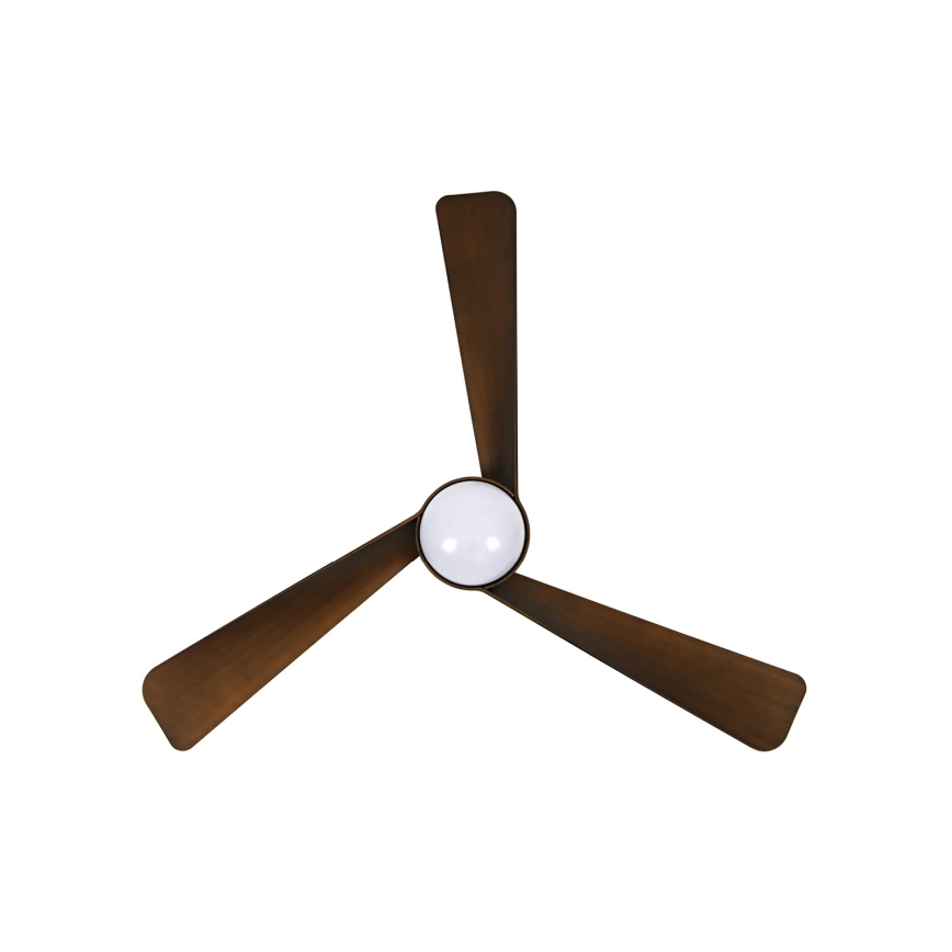Lucci Air 21617249 - Dimmable LED Ceiling Fan OSPREY 1xGX53/12W/230V Ø 132 cm Bronze + Remote Control