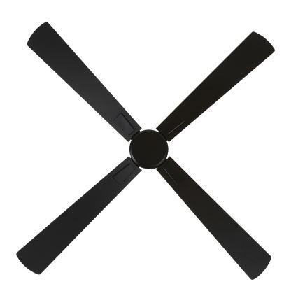 Lucci air 510523 - Ceiling fan AIRFUSION CLIMATE black + remote control