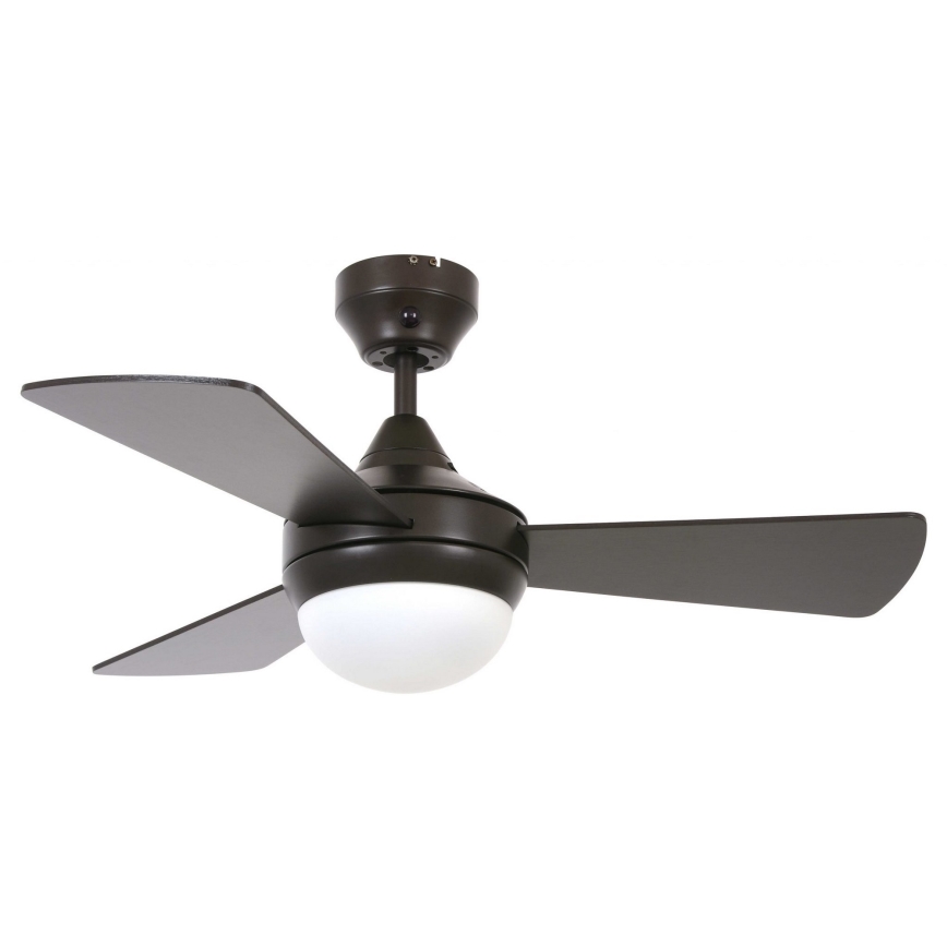 Lucci Air 512311 - Ceiling fan AIRLIE HUGGER 2xE27/15W/230V wood/brown + remote control