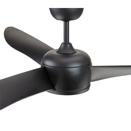 Lucci air 512910 - LED Ceiling fan AIRFUSION NORDIC LED/20W/230V black + remote control