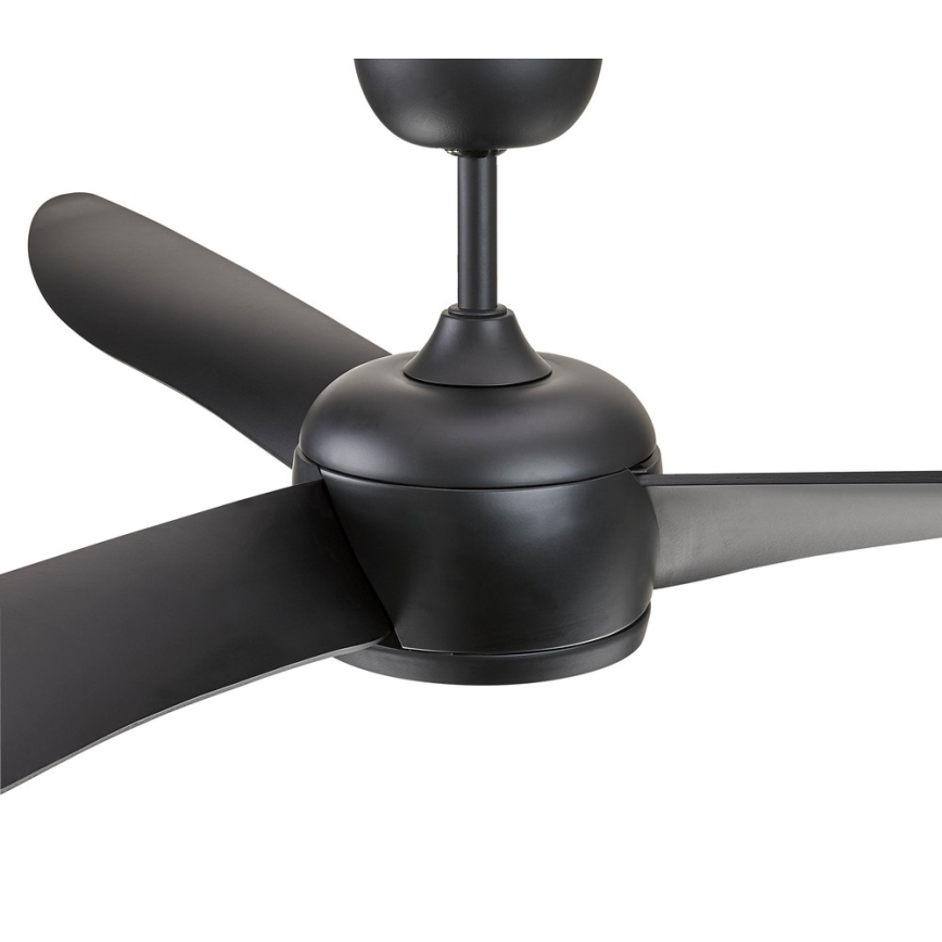 Lucci air 512910 - LED Ceiling fan AIRFUSION NORDIC LED/20W/230V black + remote control