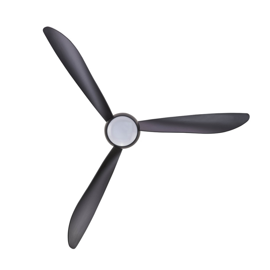 Lucci air 512910 - LED Ceiling fan AIRFUSION NORDIC LED/20W/230V black + remote control