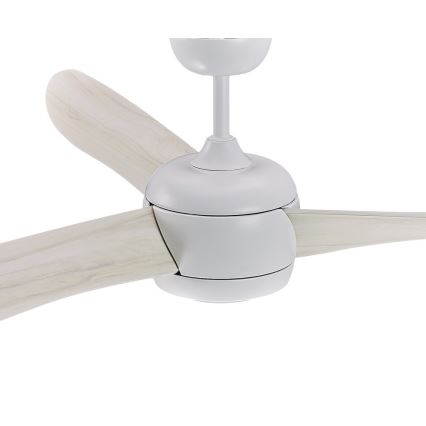 Lucci air 512911 - LED Ceiling fan AIRFUSION NORDIC LED/20W/230V wood/white + remote control