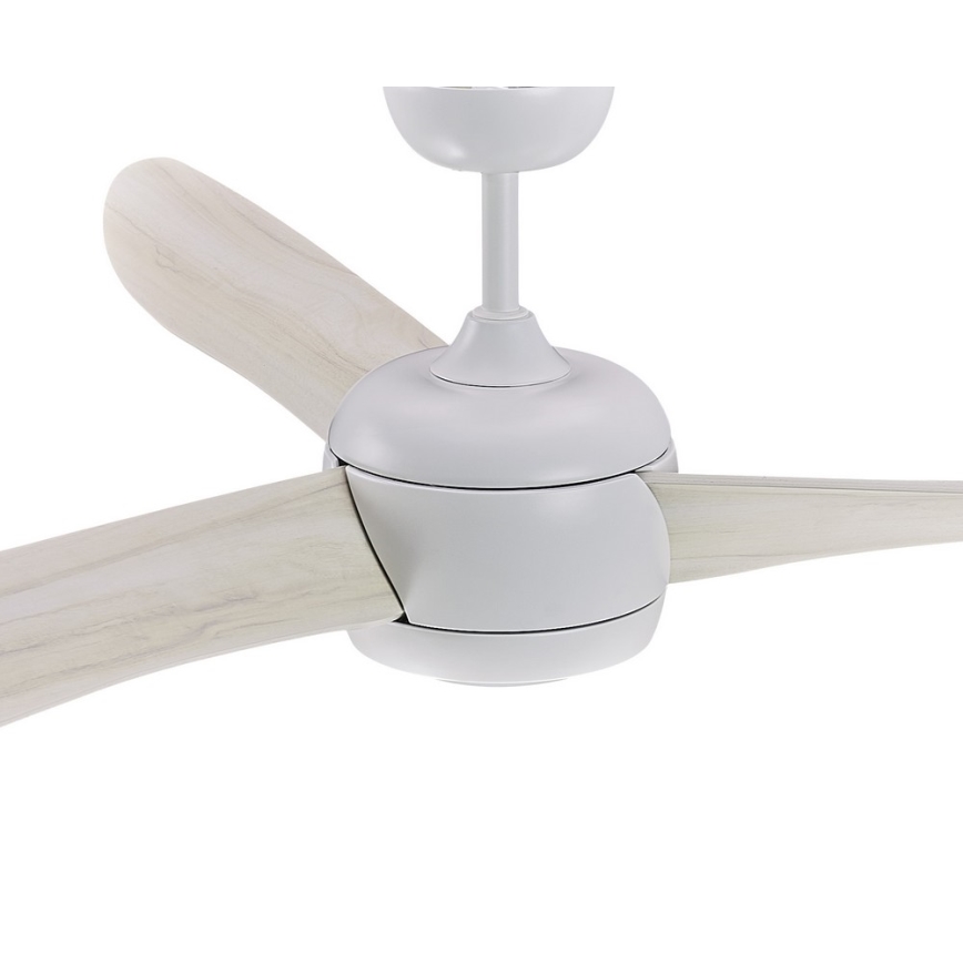 Lucci air 512911 - LED Ceiling fan AIRFUSION NORDIC LED/20W/230V wood/white + remote control