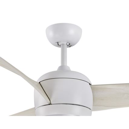 Lucci air 512911 - LED Ceiling fan AIRFUSION NORDIC LED/20W/230V wood/white + remote control
