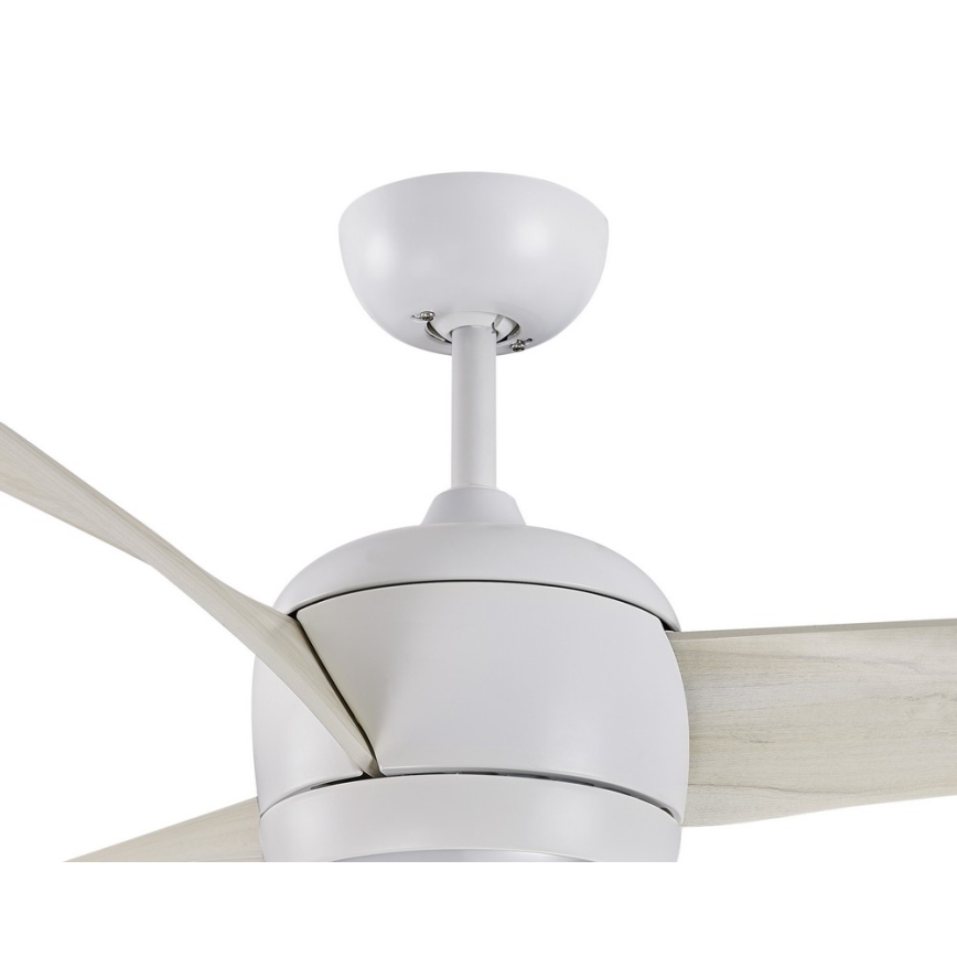 Lucci air 512911 - LED Ceiling fan AIRFUSION NORDIC LED/20W/230V wood/white + remote control