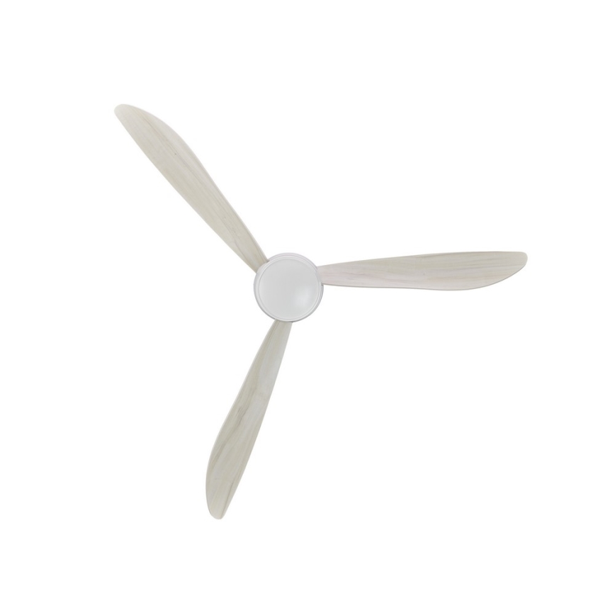 Lucci air 512911 - LED Ceiling fan AIRFUSION NORDIC LED/20W/230V wood/white + remote control