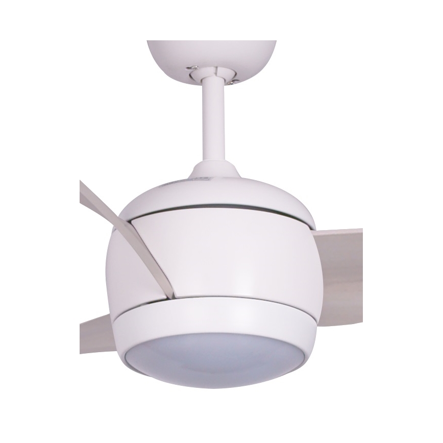 Lucci air 512911 - LED Ceiling fan AIRFUSION NORDIC LED/20W/230V wood/white + remote control