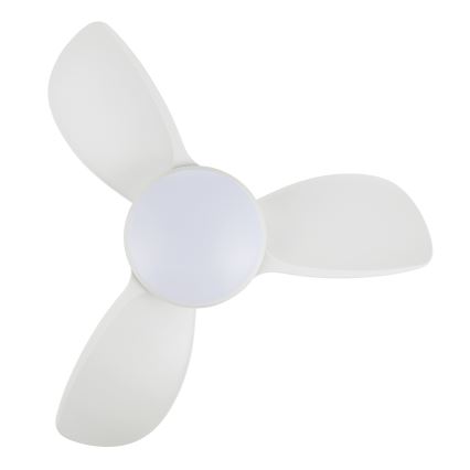 Lucci air 513071 - LED Dimmable ceiling fan SYROS LED/18W/230V 3000/4000/6000K white + remote control