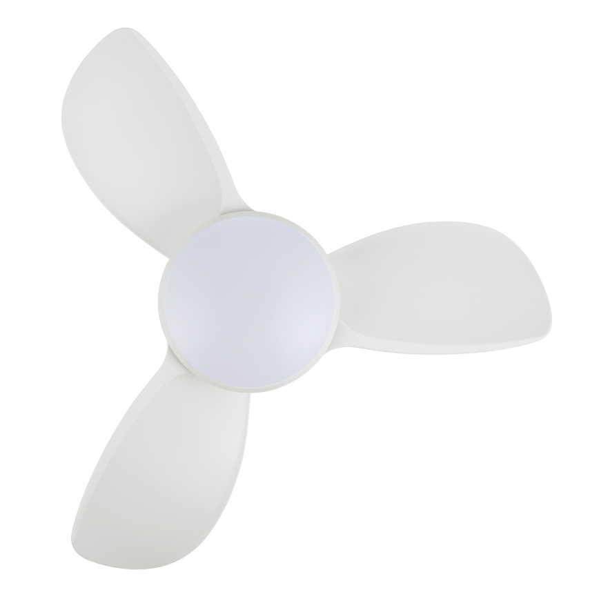 Lucci air 513071 - LED Dimmable ceiling fan SYROS LED/18W/230V 3000/4000/6000K white + remote control