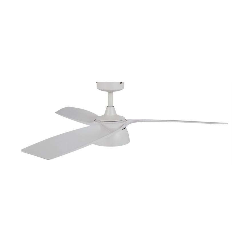 Lucci Air 513073 - BRONX LED Dimmable Ceiling Fan LED/18W/230V 3000/4000/6000K Ø 132 cm, White, with Remote Control