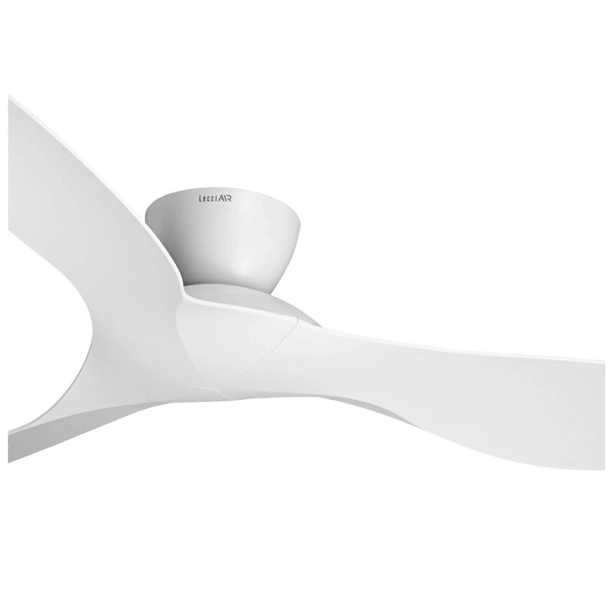 Lucci Air 514030 - Ceiling fan KOTARA dia. 137 cm white + remote control
