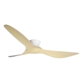 Lucci Air 514031 - KOTARA Ceiling Fan Ø 137 cm Beige/White + Remote Control