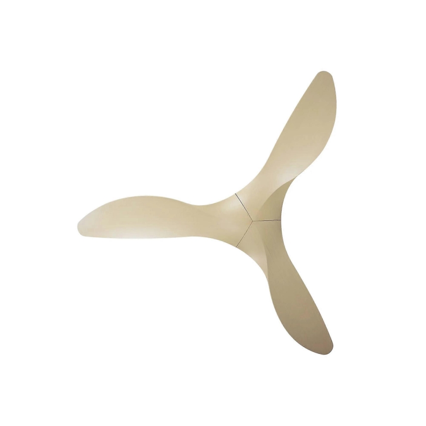 Lucci Air 514031 - KOTARA Ceiling Fan Ø 137 cm Beige/White + Remote Control