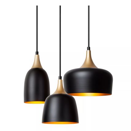 Lucide 05446/13/30 - Cable-suspended 3-light pendant CHAYANNE 3xE14/10W/230V