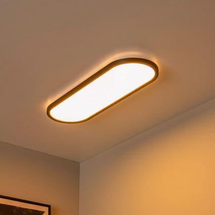 Lucide 07121/24/30 - ELLY Dimmable LED Ceiling Light 24W/230V 2700/3300/4000K 20x60 cm