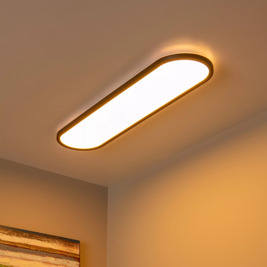 Lucide 07121/36/30 - ELLY LED dimmable ceiling light LED/36W/230V 2700/3300/4000K 20x80 cm