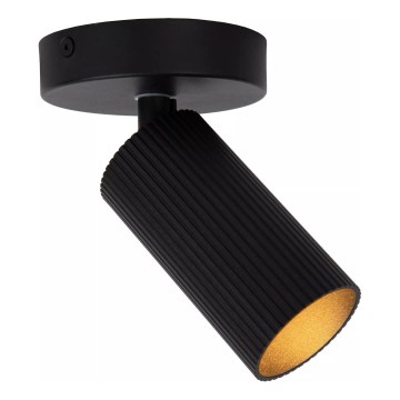 Lucide 09939/01/30 - CLUBS Wall-mounted spotlight 1xGU10/40W/230V Black