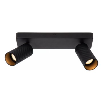 Lucide 09939/02/30 - CLUBS spotlight 2xGU10/40W/230V black