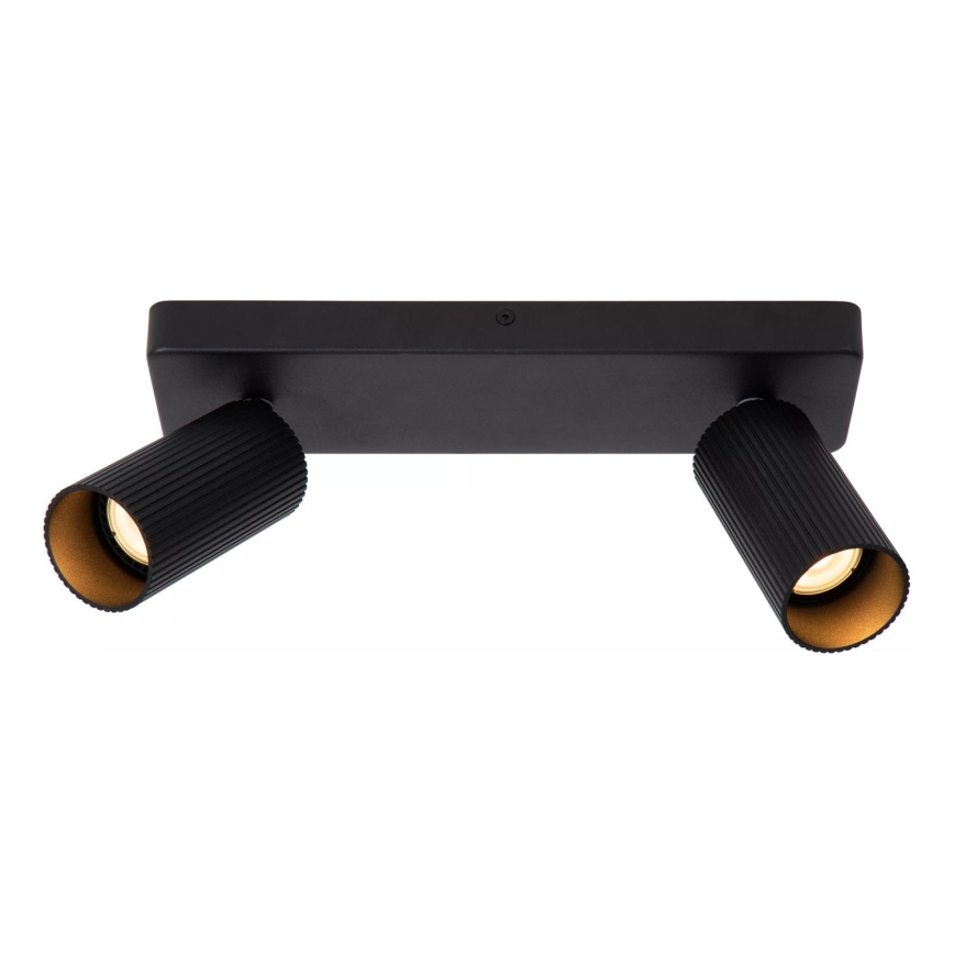Lucide 09939/02/30 - CLUBS spotlight 2xGU10/40W/230V black
