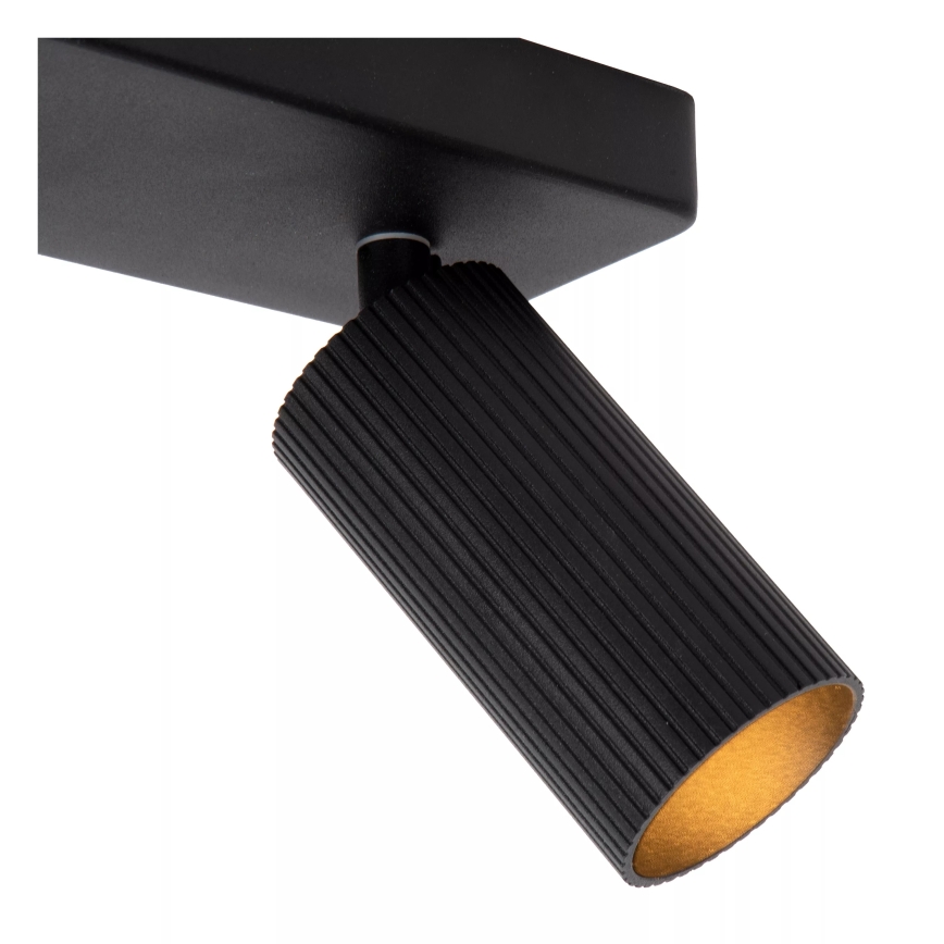 Lucide 09939/02/30 - CLUBS spotlight 2xGU10/40W/230V black