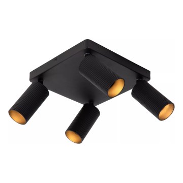 Lucide 09939/14/30 - CLUBS spotlight 4xGU10/40W/230V black