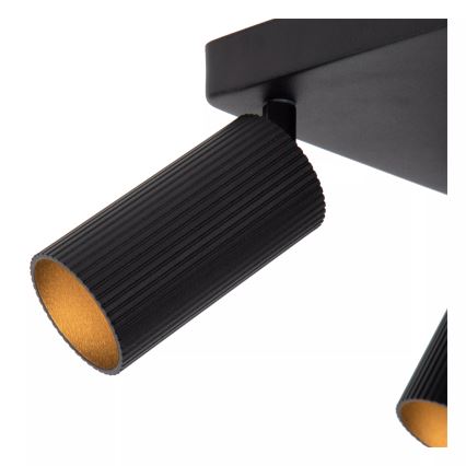 Lucide 09939/14/30 - CLUBS spotlight 4xGU10/40W/230V black