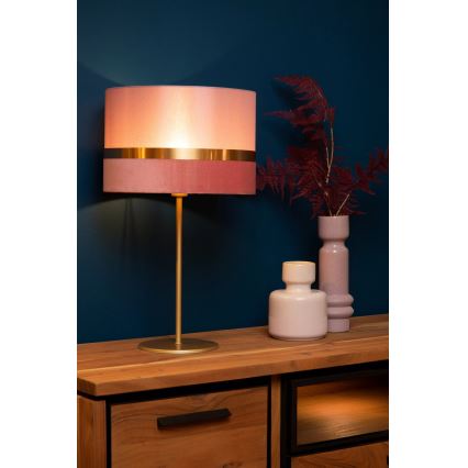 Lucide 10509/81/66 - Table lamp EXTRAVAGANZA TUSSE 1xE14/40W/230V pink