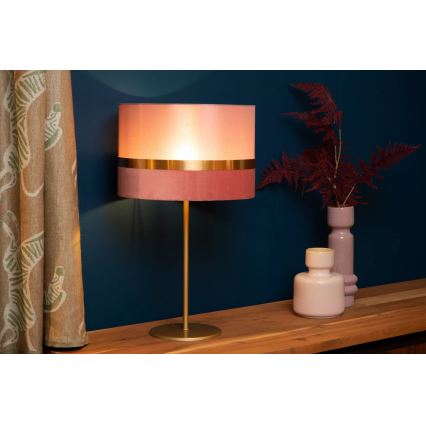 Lucide 10509/81/66 - Table lamp EXTRAVAGANZA TUSSE 1xE14/40W/230V pink