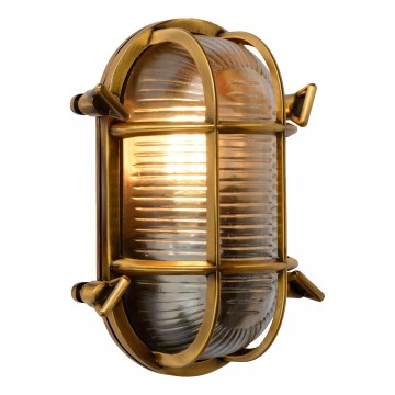 Lucide 11891/20/02 - Outdoor wall light DUDLEY 1xE27/40W/230V IP65 gold