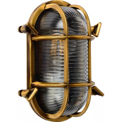 Lucide 11891/20/02 - Outdoor wall light DUDLEY 1xE27/40W/230V IP65 gold