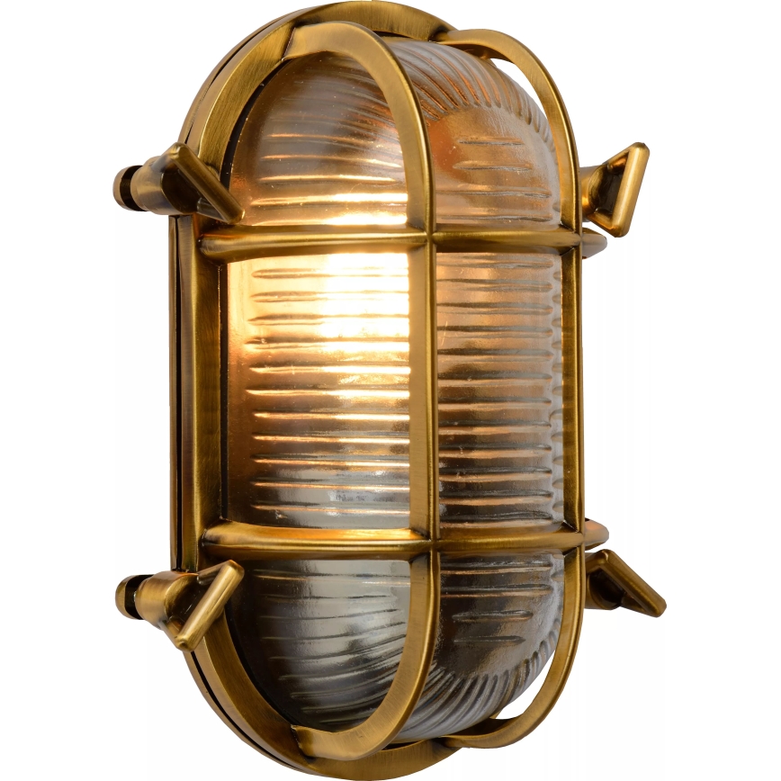 Lucide 11891/20/02 - Outdoor wall light DUDLEY 1xE27/40W/230V IP65 gold