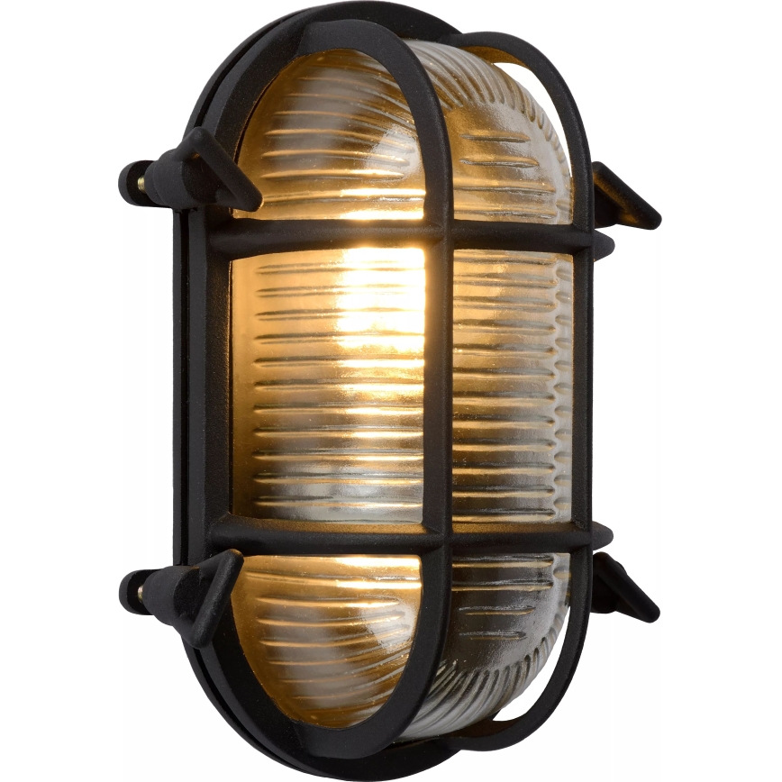 Lucide 11891/20/30 - Outdoor wall light DUDLEY 1xE27/40W/230V IP65 black