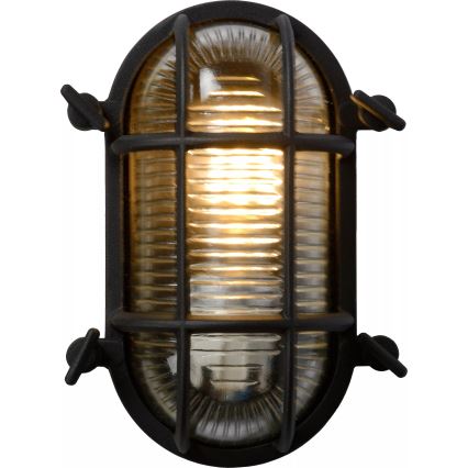 Lucide 11891/20/30 - Outdoor wall light DUDLEY 1xE27/40W/230V IP65 black