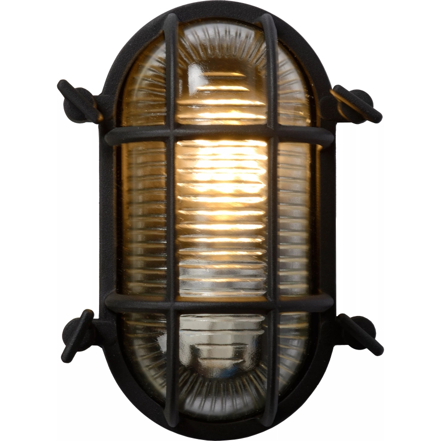 Lucide 11891/20/30 - Outdoor wall light DUDLEY 1xE27/40W/230V IP65 black