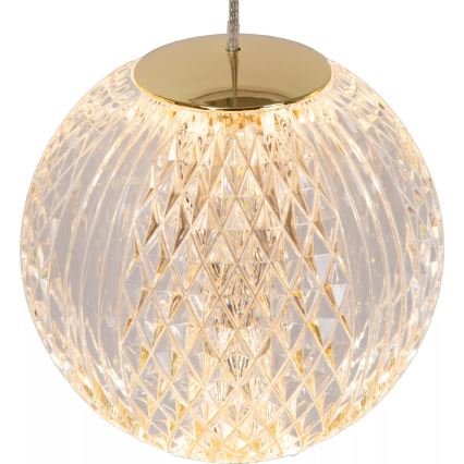 Lucide 13499/13/60 - LED Dimmable chandelier on a string CINTRA 3xLED/4,7W/230V gold