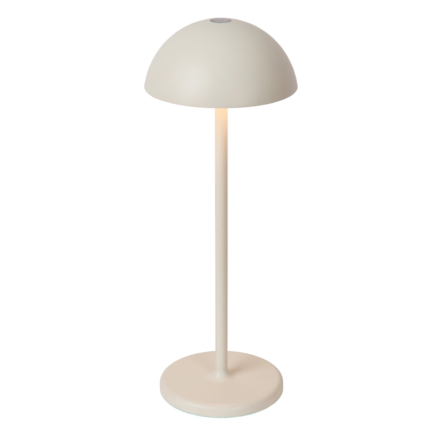 Lucide 15500/02/31 - LED Dimmable touch outdoor lamp JOY LED/1,5W/3,7V USB IP54 2200 mAh white