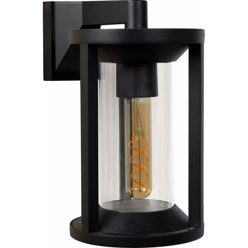 Lucide 15803/01/30 - Outdoor wall lamp CADIX 1xE27/15W/230V IP65 black