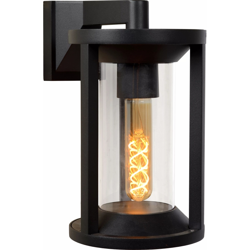 Lucide 15803/01/30 - Outdoor wall lamp CADIX 1xE27/15W/230V IP65 black