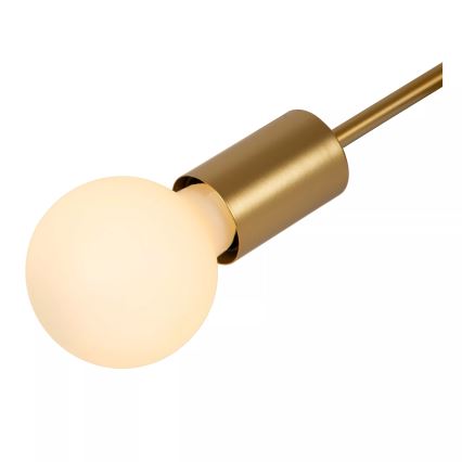 Lucide 21118/04/02 - LESTER Flush-mount Chandelier 4xE27/40W/230V Gold