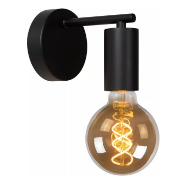 Lucide 21221/01/30 - Wall lamp LEANNE 1xE27/40W/230V black