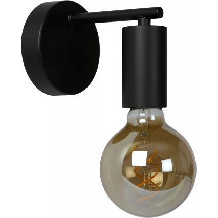 Lucide 21221/01/30 - Wall lamp LEANNE 1xE27/40W/230V black