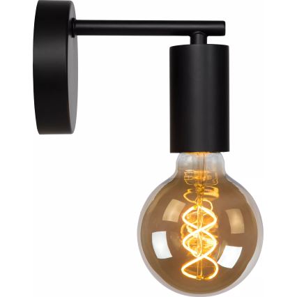 Lucide 21221/01/30 - Wall lamp LEANNE 1xE27/40W/230V black