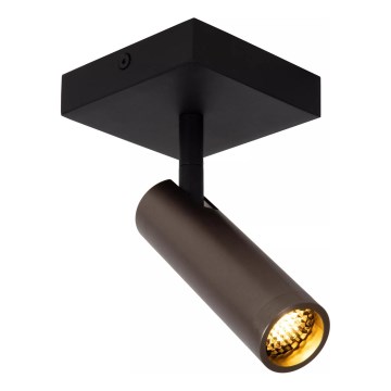 Lucide 22974/01/15 - GRADO Spotlight 1xGU10/40W/230V brown/black